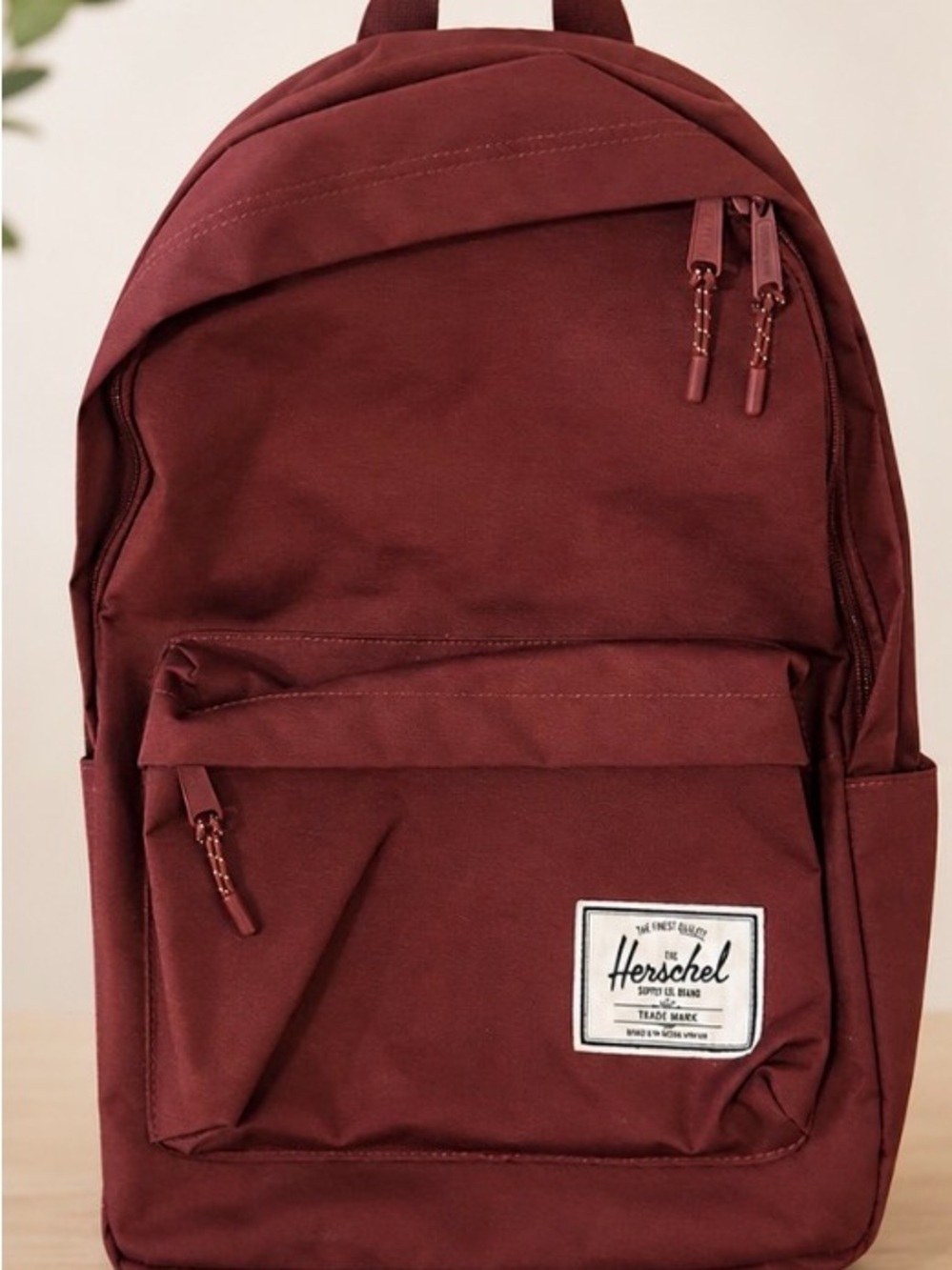 Herschel Supply Company Men's Backpack in Deep Burgundy